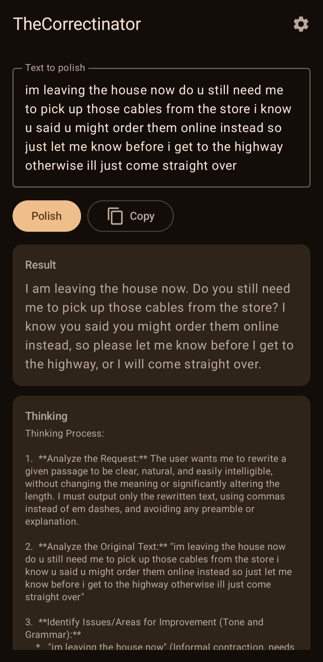 The Correctinator screenshot