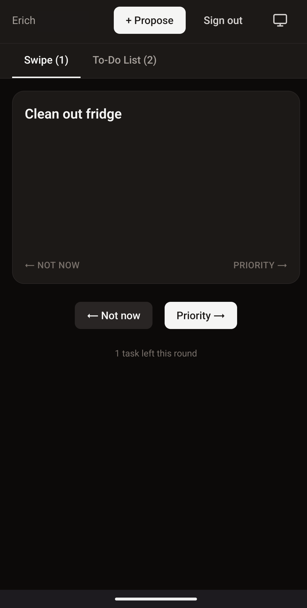 Suggestion Box screenshot